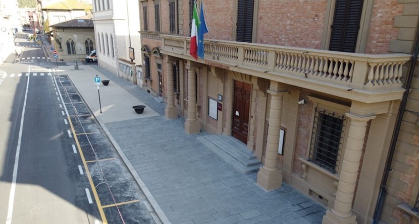 Il Municipio di Borgo San Lorenzo