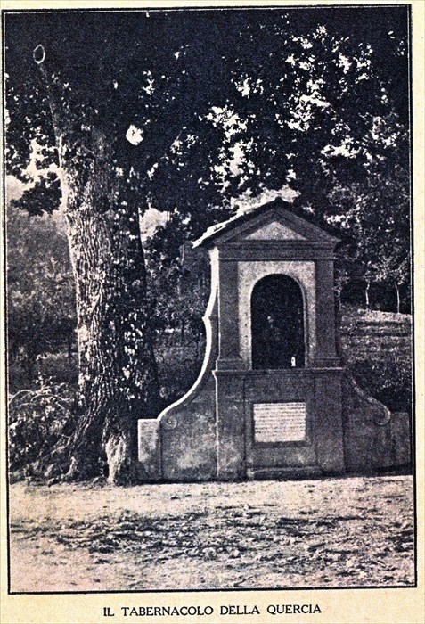 Anno 1925 – Il Tabernacolo della Quercia