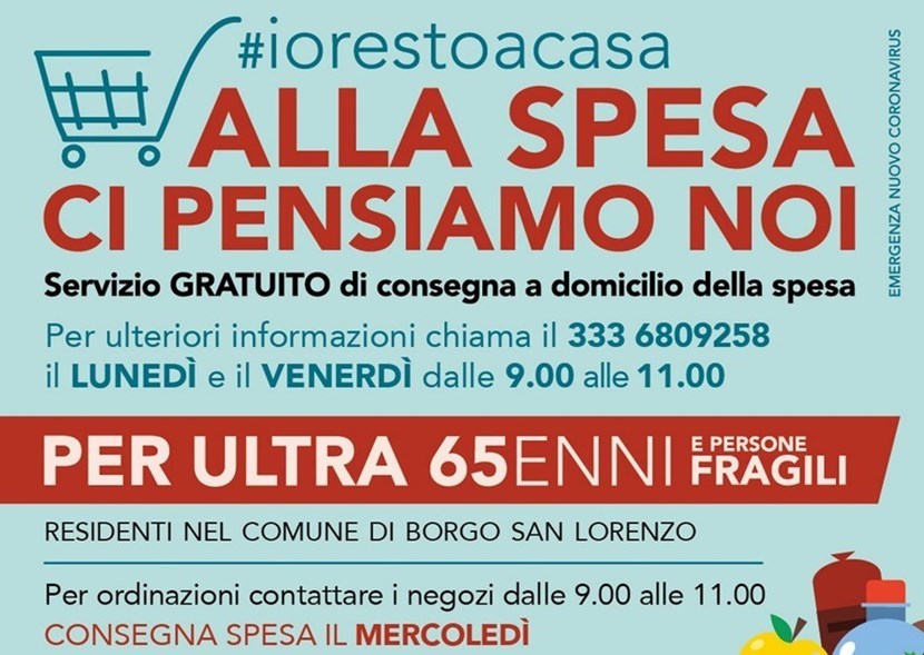 Spesa e farmaci a domicilio