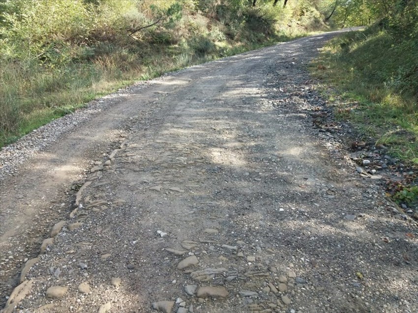 La strada per Ampinana