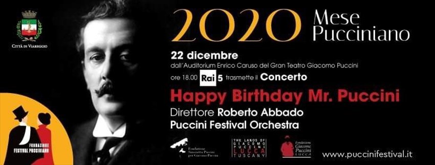 La locandina del Puccini Day