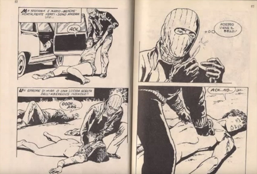 Fumetto sul mostro di Firenze