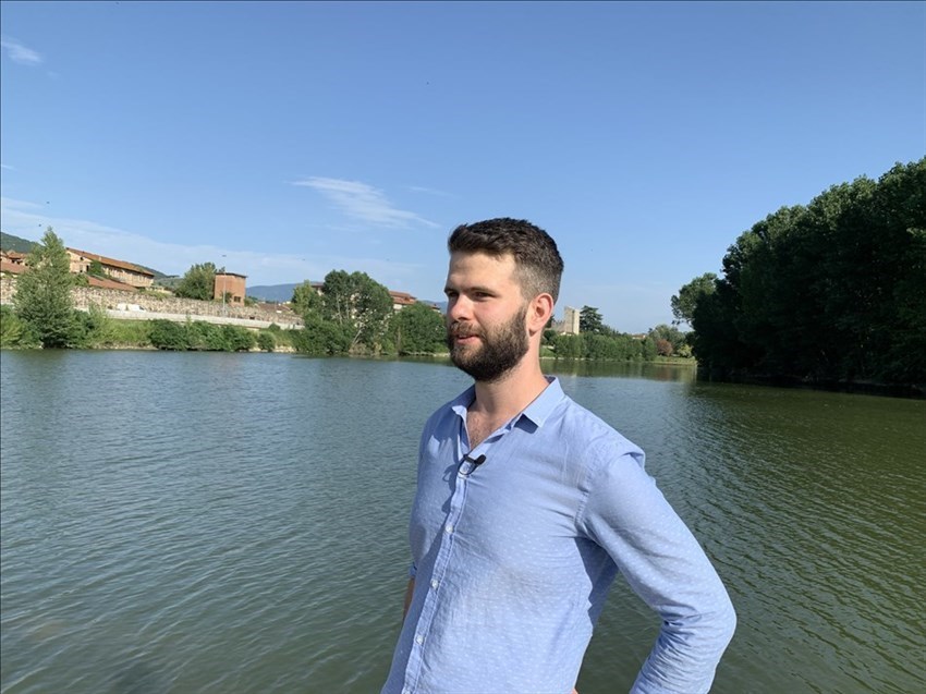 Riprese video alla pescaia dell'arte della lana