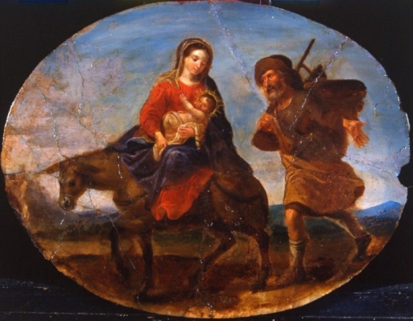 miniatura attribuita a Stefaneschi-Museo civico Montepulciano