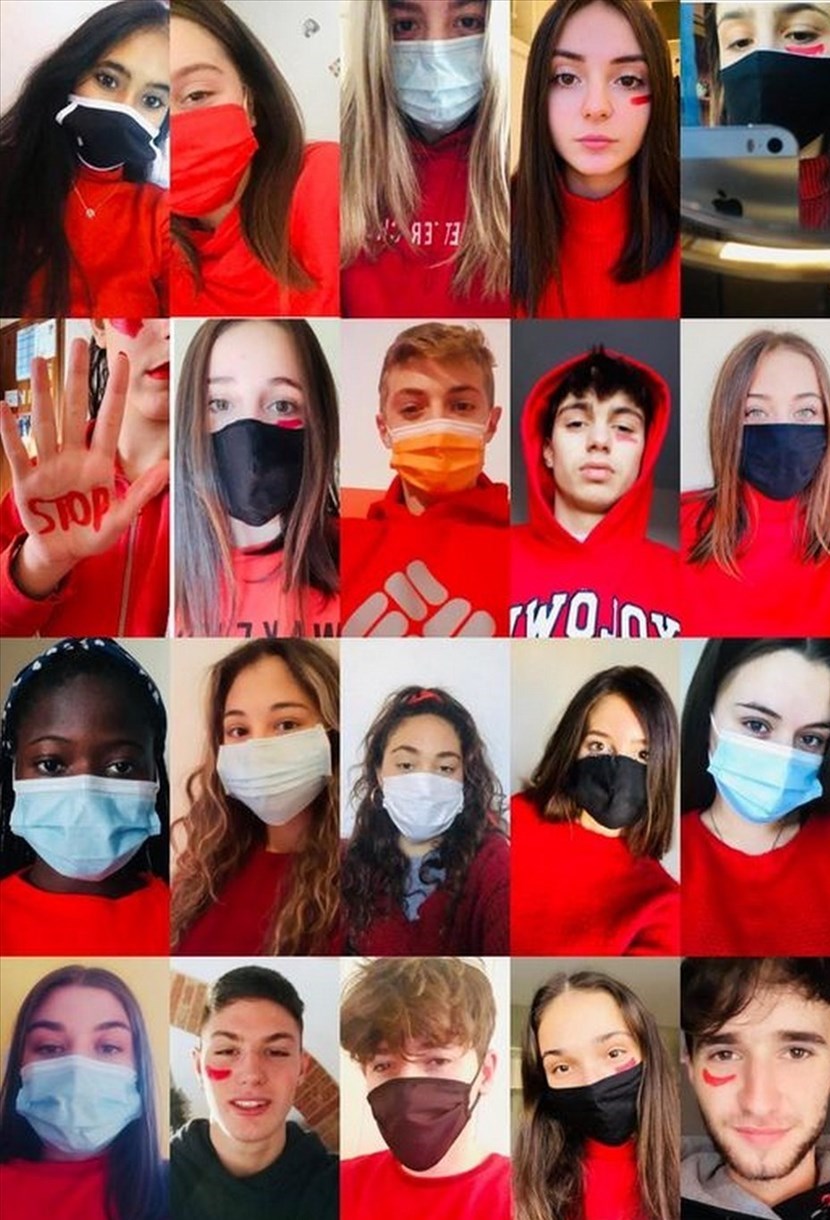 Chino Chini. Ragazzi in rosso contro la violenza sulle donne