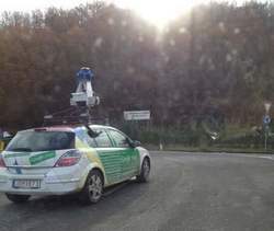 Google Street View. L'auto ancora in Mugello. Le foto di un lettore...