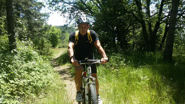 A Roma in Mountain Bike per Emergency. Prima tappa