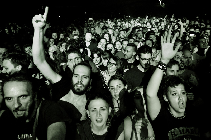 I Litfiba a Firenze con Tetralogia degli Elementi. Foto del concerto