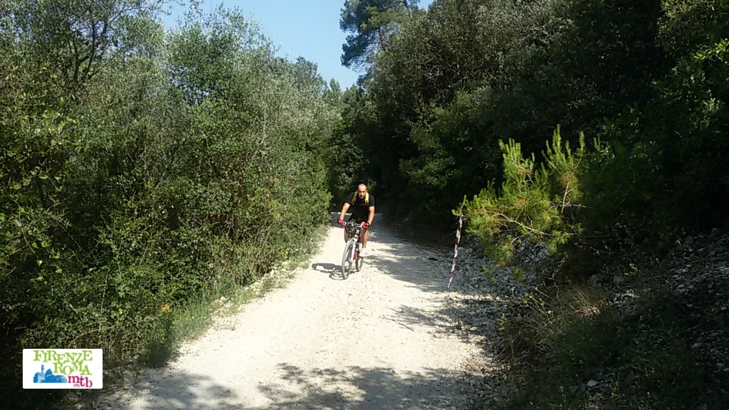 Firenze - Roma in Mountain Bike. l'8° e 9° tappa
