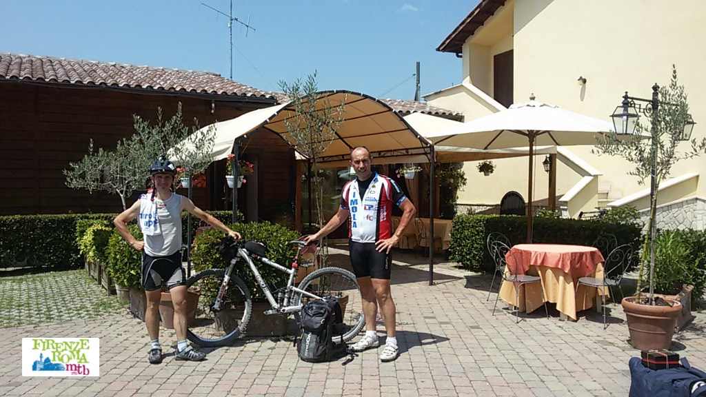 Firenze - Roma in Mountain Bike. l'8° e 9° tappa