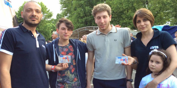 Calcio Balilla a Vivi lo Sport. Le prime quattro squadre classificate