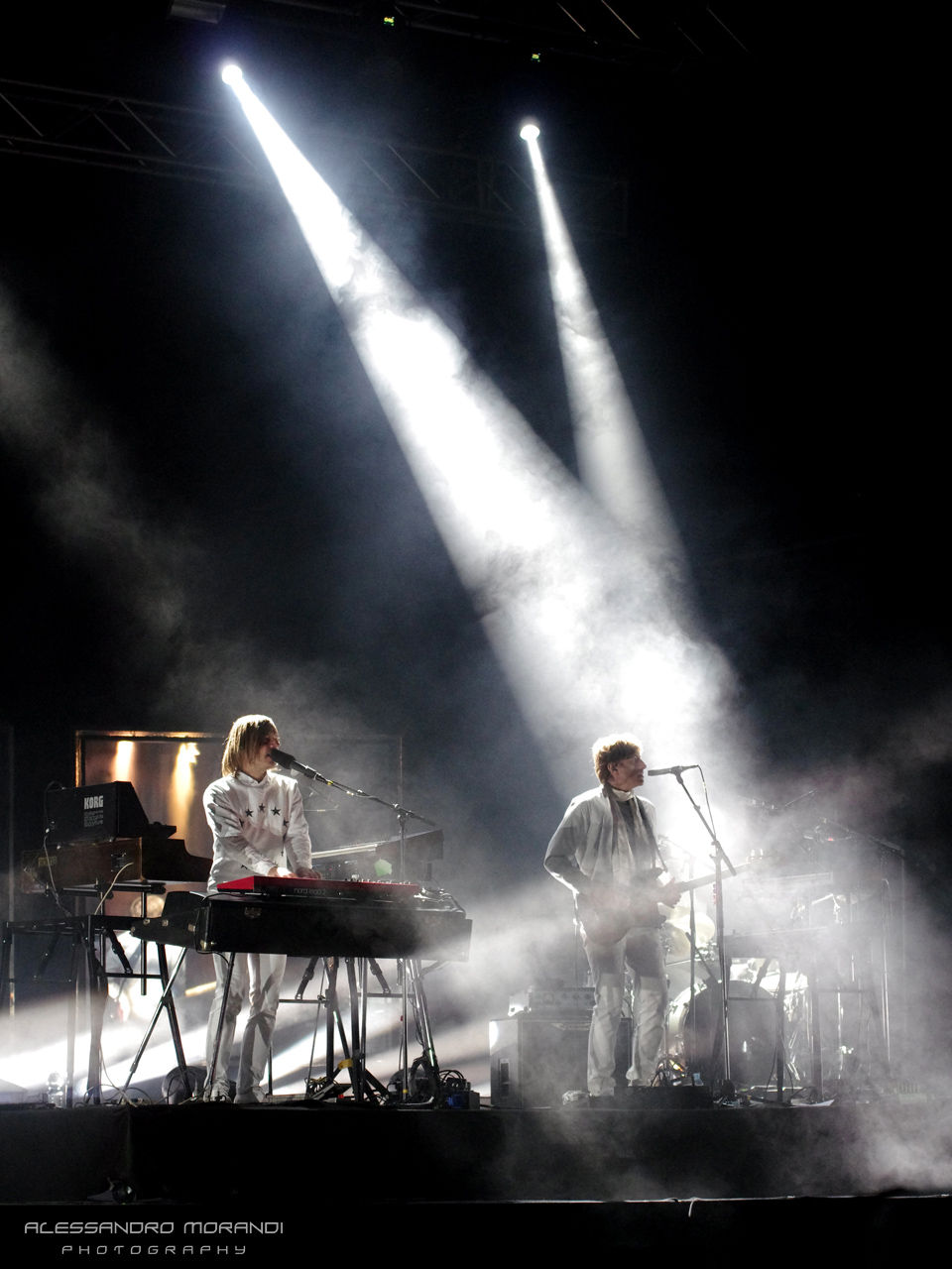 Da Lost in Translation a Prato. Foto del concerto degli AIR