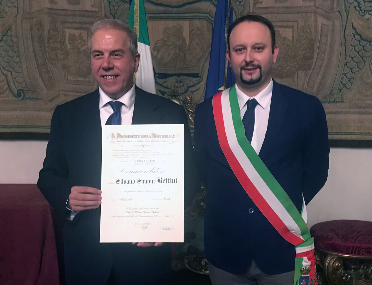 Il Commendatore Simone Bettini. Parliamone di Domenica