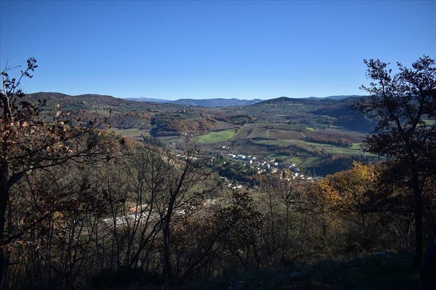 Molino del Piano dall'alto