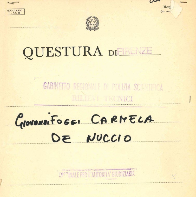 L'archivio "segreto" del mostro di Firenze