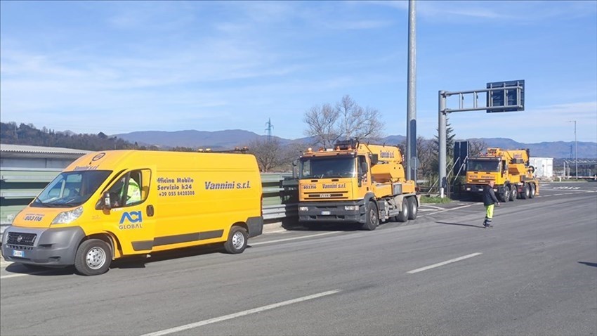 I mezzi impiegati nel recupero