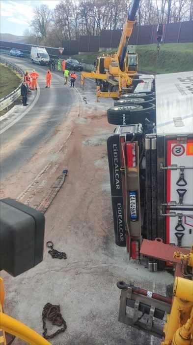 I mezzi impiegati nel recupero